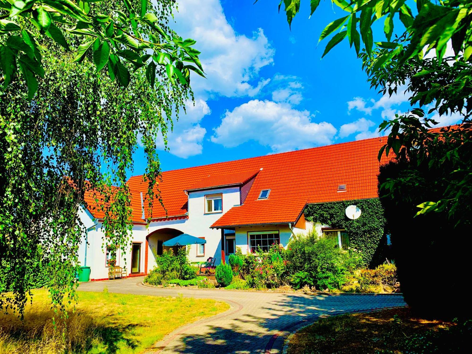 Top-Moderne Ferienwohnung Und Apartments Auf Frueherem Wunderschoenen Bauernhof Im Elbe-Elster-Kreis In Brandenburg Bei Herzberg-Elster, Schoenewalde, Holzdorf Exterior photo